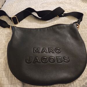 Marc Jacobs Black Leather Crossbody Bag